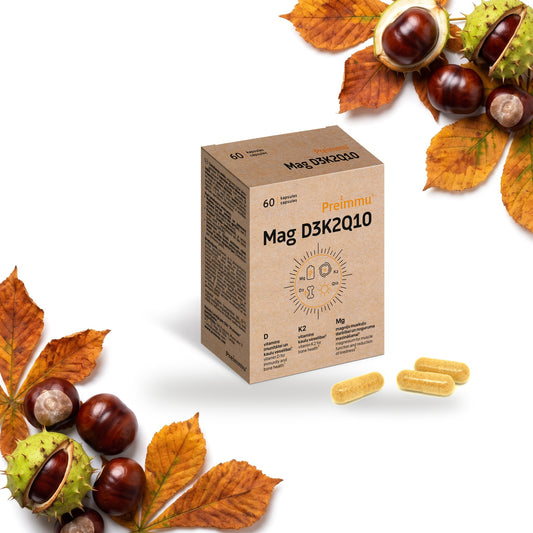 Preimmu® Mag D3K2Q10 30 dienam
