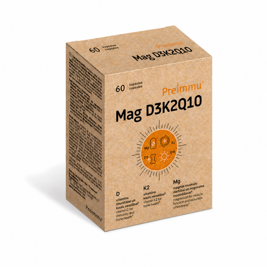 Preimmu® Mag D3K2Q10 30 dienam