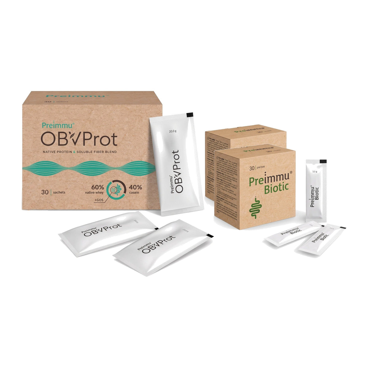 Spēka paka — OBVProt un Biotic komplekts